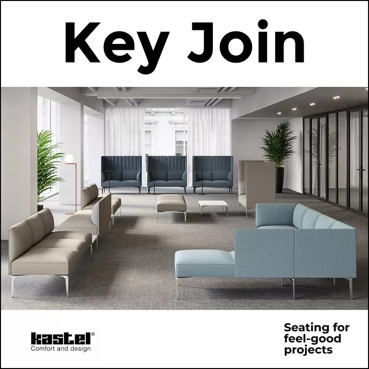 Key Join flexible seating system
